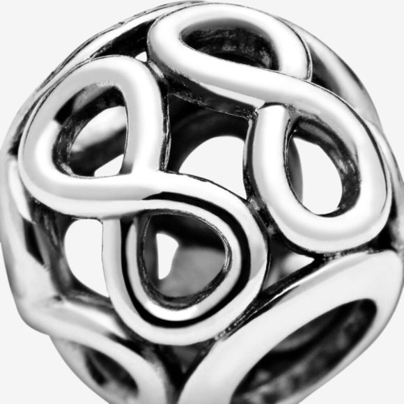Openwork Infinity Charm - Picture 3 of 3